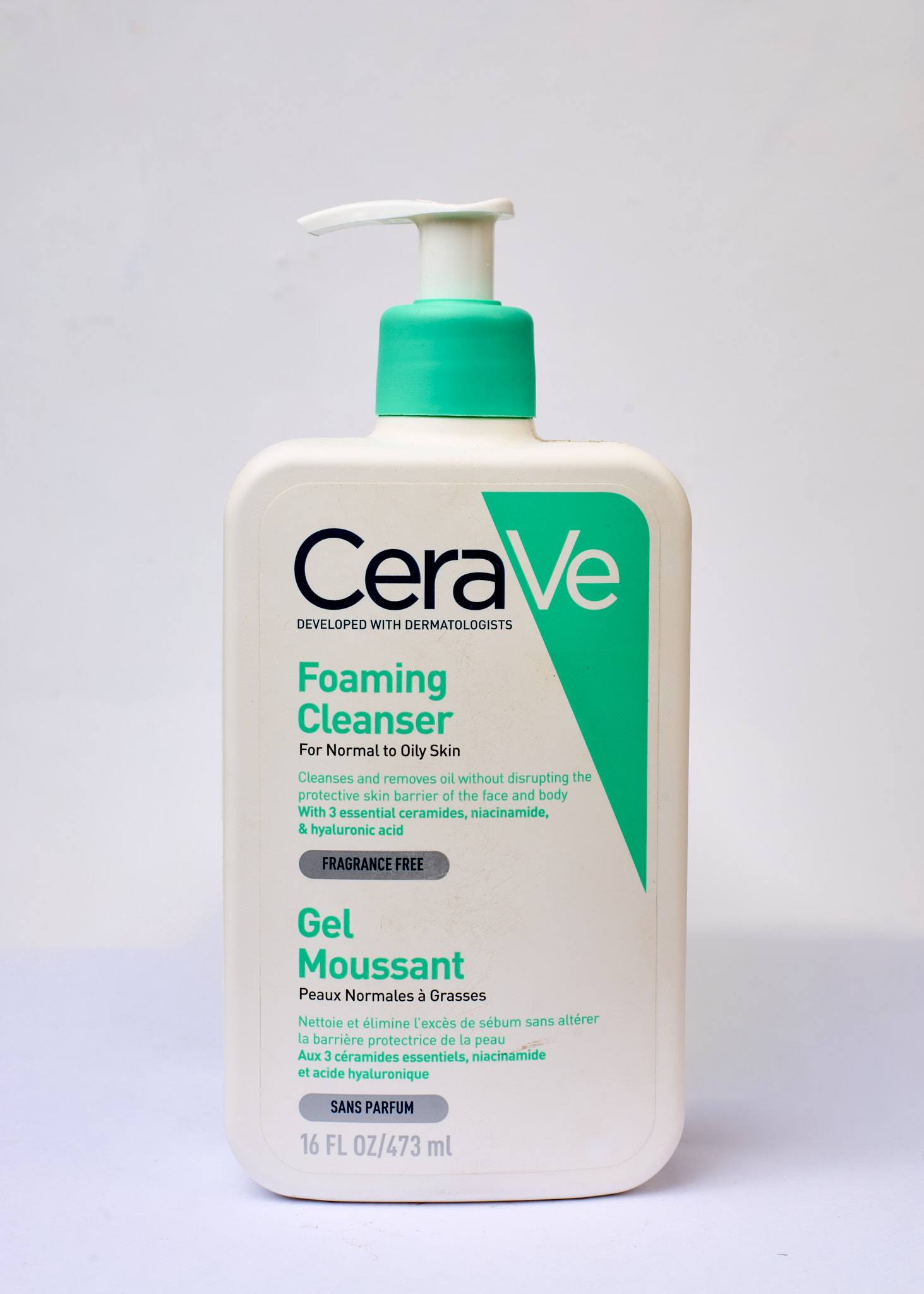 CeraVe Foaming Cleanser bottle